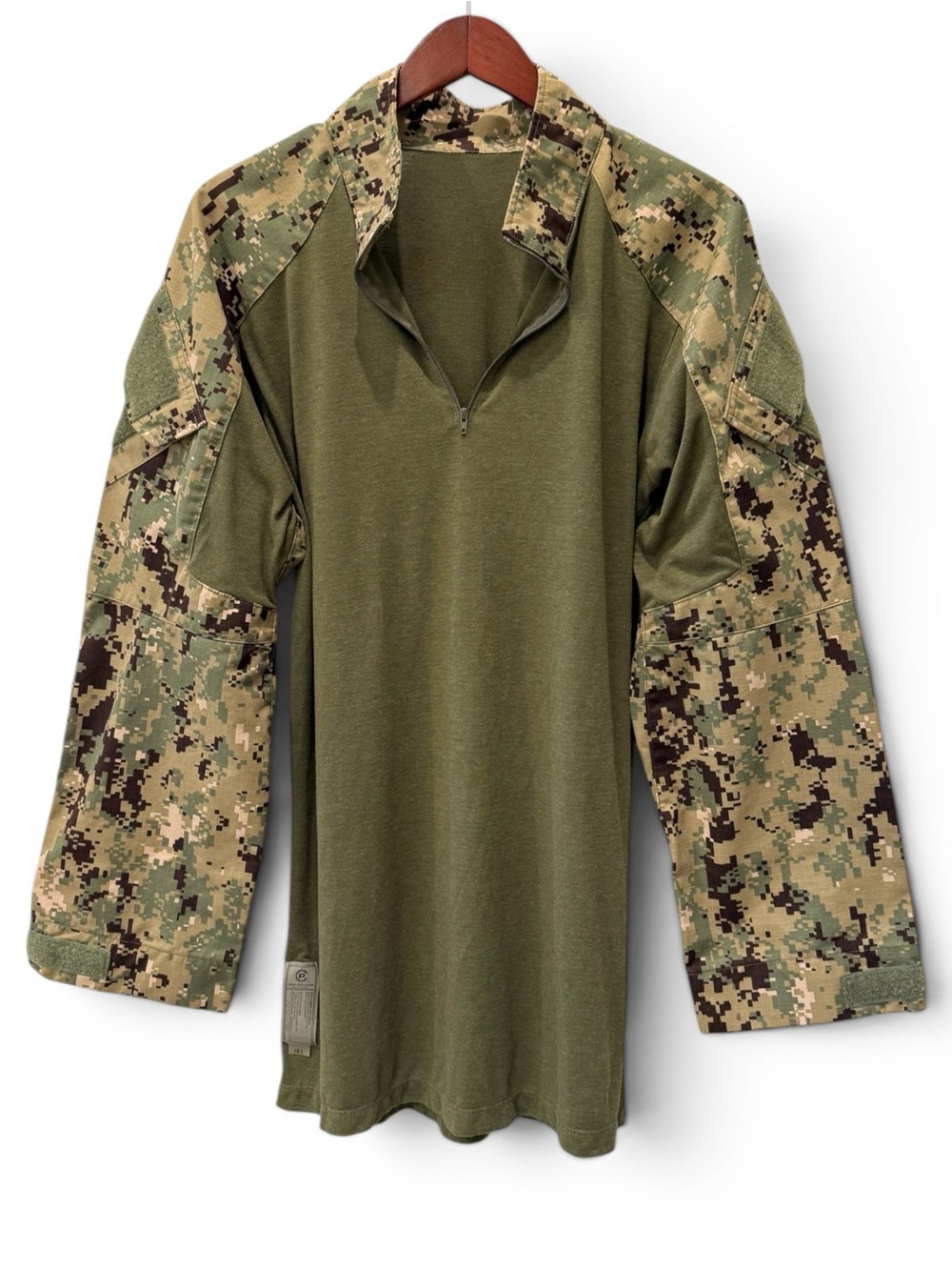 CRYE PRECISION G2 Combat Shirt Navy Custom Digital Camo LG/L NWOT